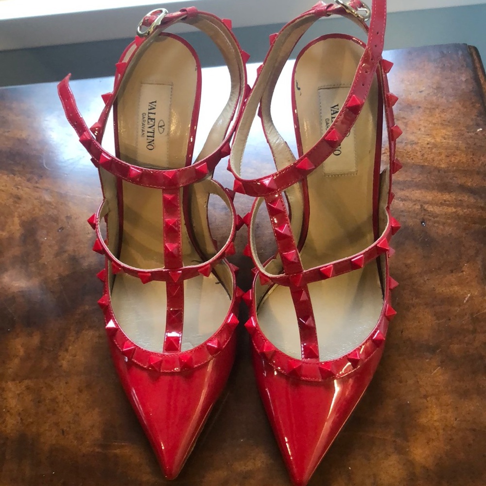 Valentino red heels